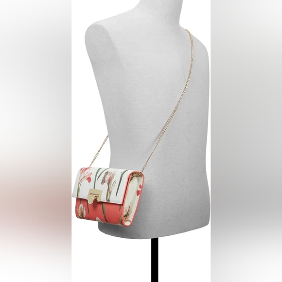 Ted Baker Parisa Floral Crossbody Bag Pink Multi-Color